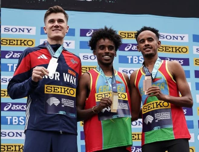 Seare Outkicks Ingebrigtsen for World 5km Title at 21