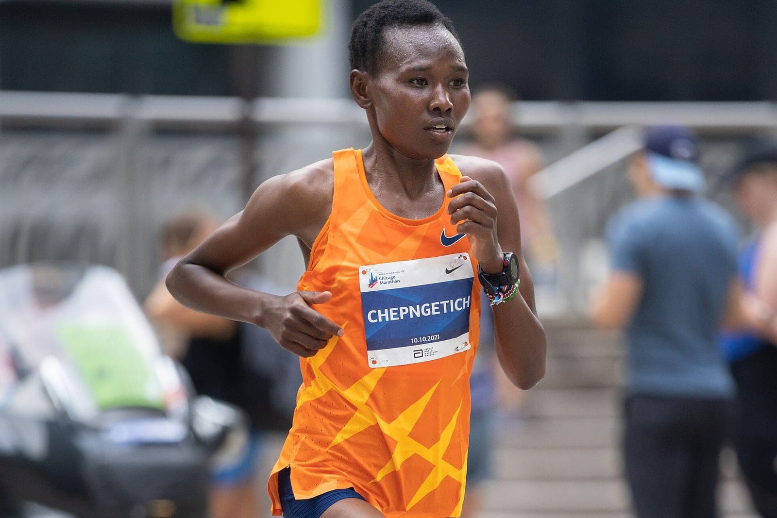 Chepng'etich Wins Marathon Gold in Midnight Heat