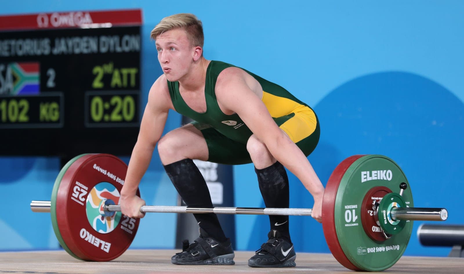 Metwally Wins Junior World Title With 341kg for Triple Crown